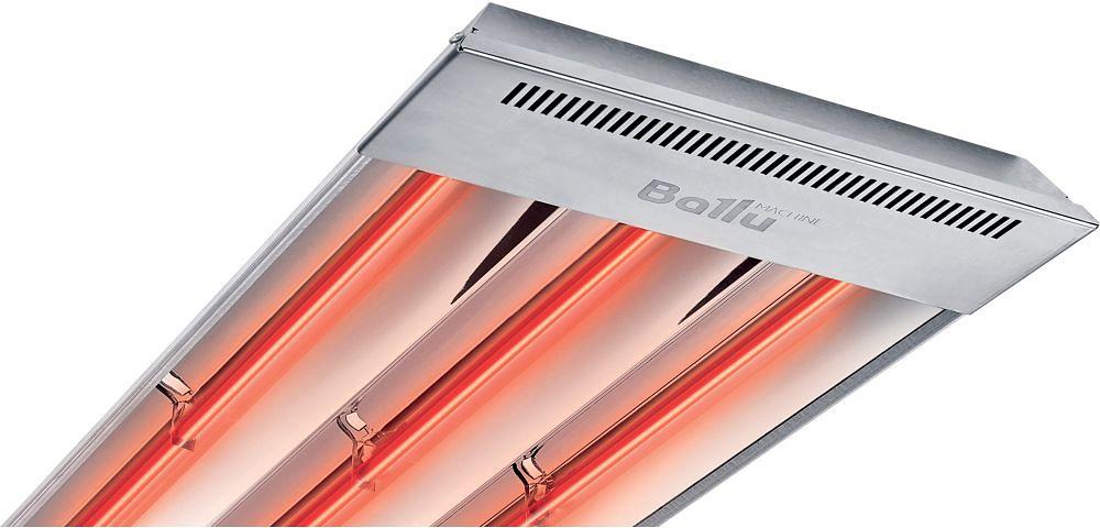 Обогреватель инфракрасный Ballu BIH-Т-3.0 3000Вт серый фото 5