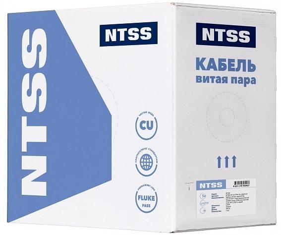 Кабель информационный NTSS NTSS-IN-UUTP4-5E-LSZH-GY кат.5E U/UTP 4 пары 24AWG LSZH внутренний 305м серый фото 3