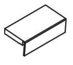 Накладка площадки отделения автоподатчика Kyocera FS-1030MFP/1035MFP/1130MFP/1135MFP фото 1