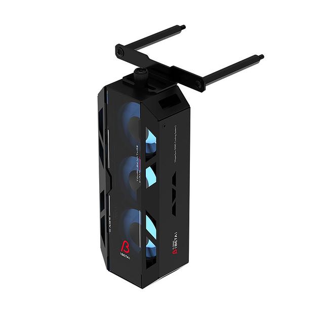 Вентилятор для процессора ALSEYE AS.03.08.0002 ( C-RAM-Beta-B, 25-644-250228M5) Product size: 156.75 * 82 * 35mm Material: 0.8mm SPCC thick sheet metal Number of fans: 3 Size: 40 * 40 * 20mm Box: Black Leaf: Milk white Luminous effect: internally emittin фото 4