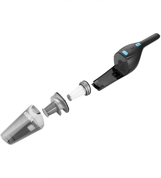 Пылесос ручной Kitfort КТ-5161-1 120Вт серый фото 8