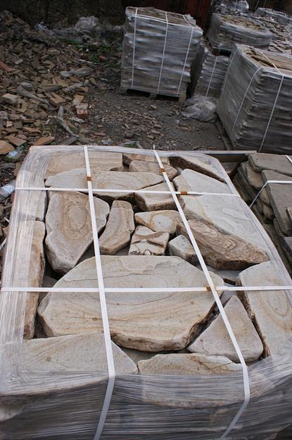 Песчаник галтованный Ручейник Кантри /м2 (40 мм) фото 1