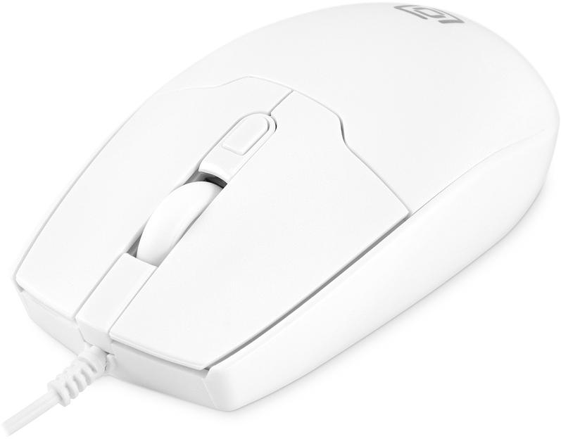 Клавиатура + мышь Оклик S650 клав:белый мышь:белый USB Multimedia (1875257) фото 9