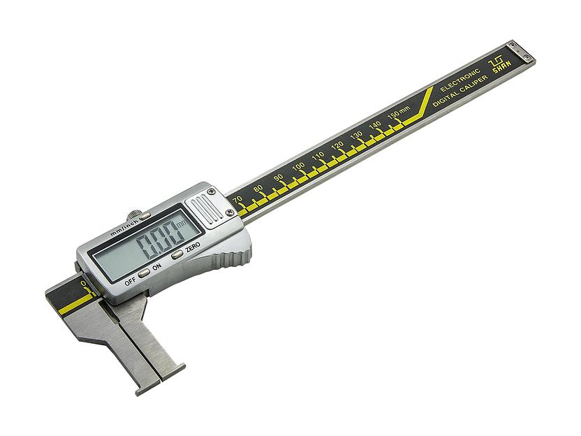 Штангенциркуль д/вн.канавок ШЦЦСК-1-185 0,01 (35-185) электр. губ. 70мм SHAN с поверкой фото 1
