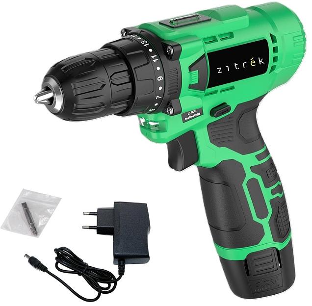 Дрель-шуруповерт Zitrek Green Li Plus аккум. патрон:быстрозажимной (083-1021) фото 5