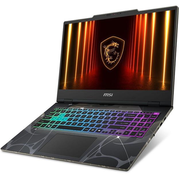 Ноутбук MSI Cyborg 15 B2RWEKG-272XRU Core 5 210H 16Gb SSD512Gb NVIDIA GeForce RTX5050 8Gb 15.6" IPS FHD (1920x1080) FreeDOS black WiFi BT Cam (9S7-15Q342-272) фото 10