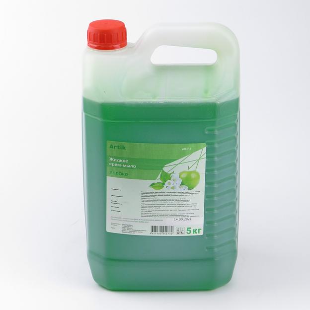 Жидкое крем-мыло "М-070" 5кг яблоко фото 1