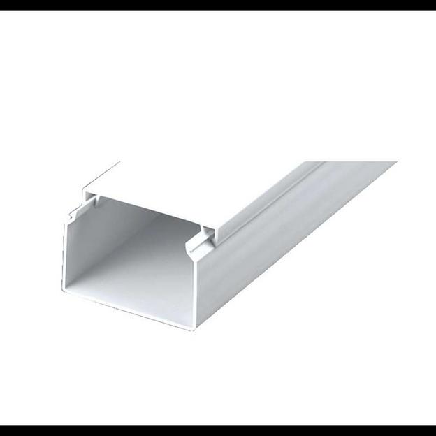 Кабель-канал 100х60 L2000 с двойным замком пластик Урал Пак КК-19100060-018 фото 1