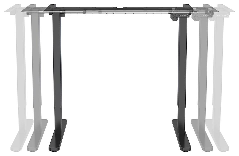 Подстолье Cactus CS-EDF-BK каркас черный фото 3