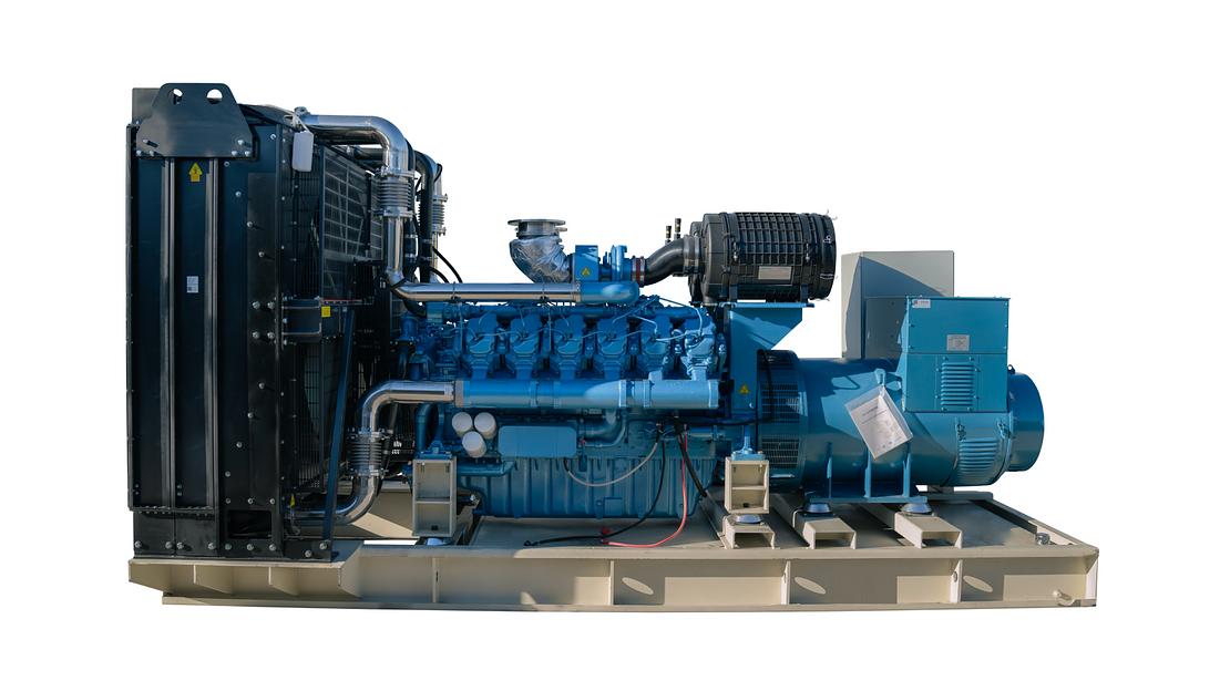 Дизельный генератор MGE MGEP800BN открытого типа ОПТ фото 3