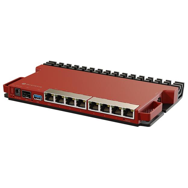MikroTik L009UiGS-RM Маршрутизатор, 8*1Gbit, 1*SFP 2.5Gbit фото 4