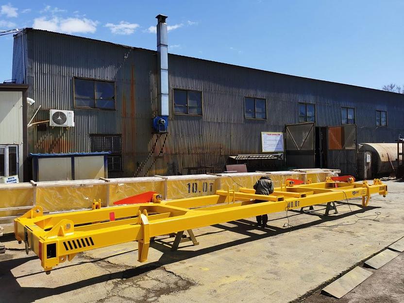 Полуавтоматические спредера GPST для подъёма и перемещения 20-ти /40-ка футовых контейнеров фото 8