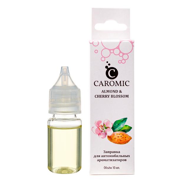 Заправка для автомобильных ароматизаторов Caromic «Almond&Cherry blossom» 10 мл ОПТ фото 1