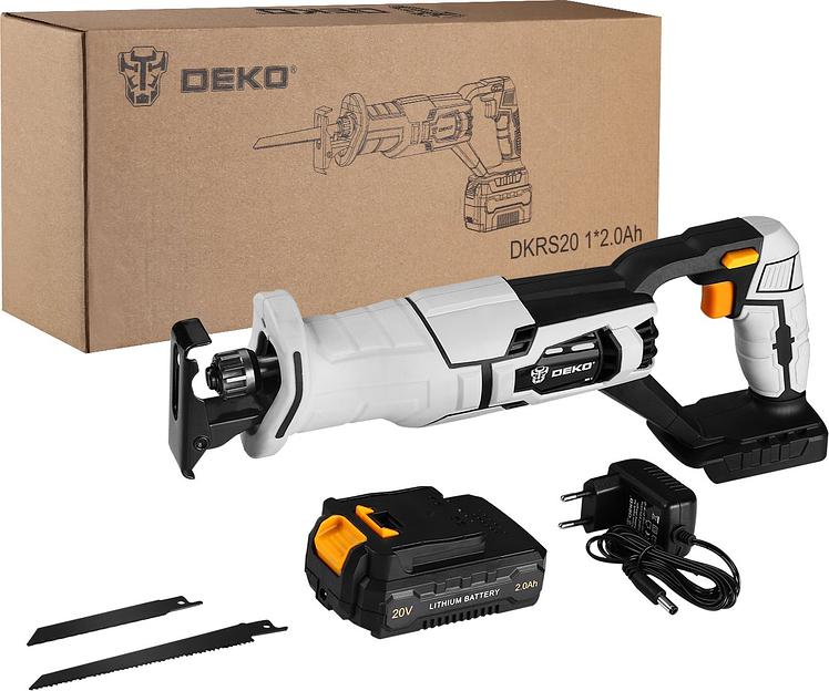 Сабельная пила Deko DKRS20 аккум. 3000ход/мин фото 3