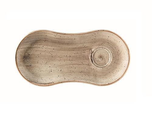 Блюдце 250*120 мм. для завтрака Террин, форма Гурмэ /1/12/ фото 1