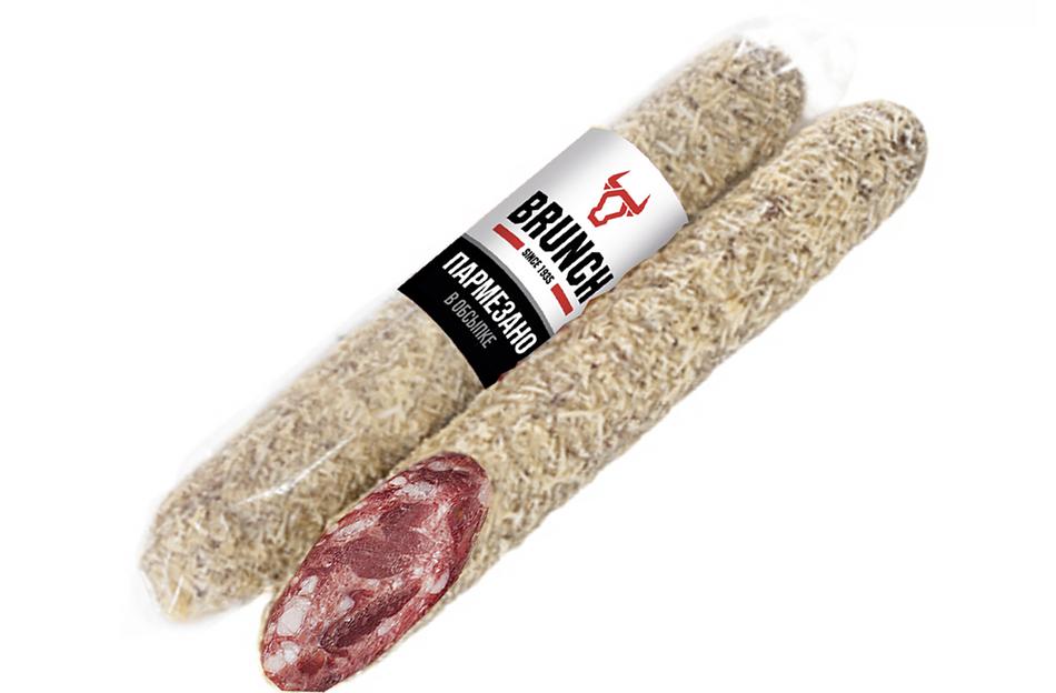 Колбаса «Пармезано в обсыпке» с/к п/с, опт фото 1