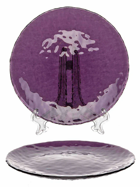 Тарелка десертная стеклянная Pasabahce «Аметист» 190 мм, арт.10377УБСЛ1 ОПТ фото 1