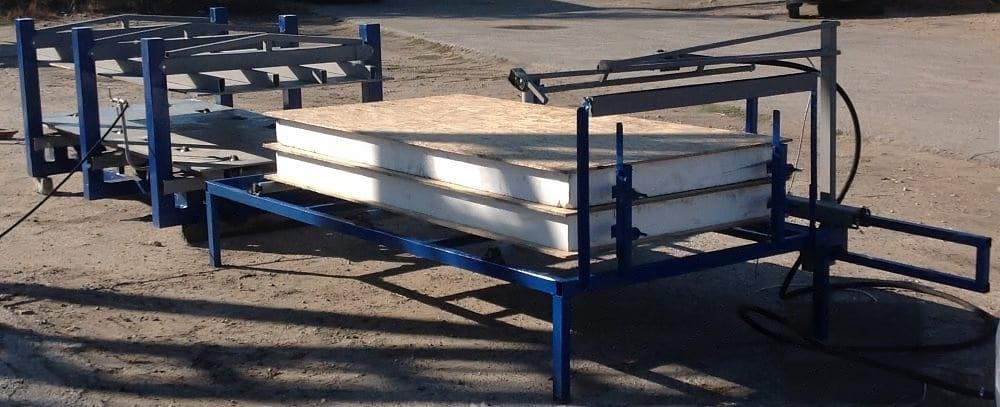 Клеевая пресс-линия КПЛ-2/КПЛ-4 для производства СИП-панелей фото 3