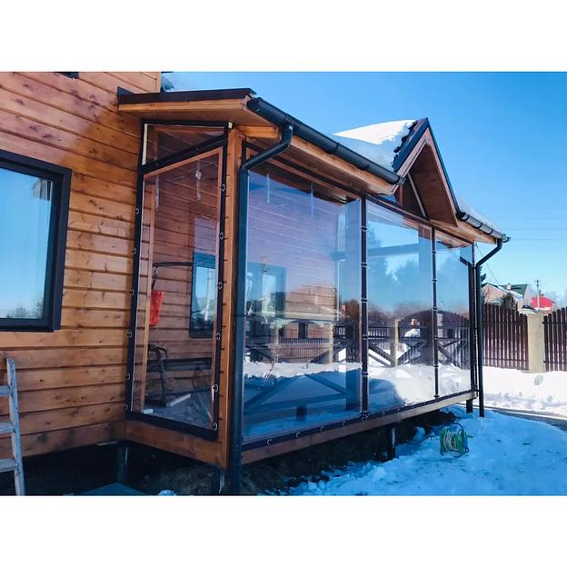 Мягкие окна из пленки ПВХ по индивидуальным размерам ОПТ фото 3