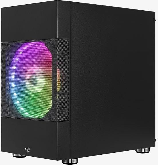 Корпус Aerocool Atomic-G-BK-v1 черный без БП ATX 1x120mm 2xUSB2.0 1xUSB3.0 audio фото 10
