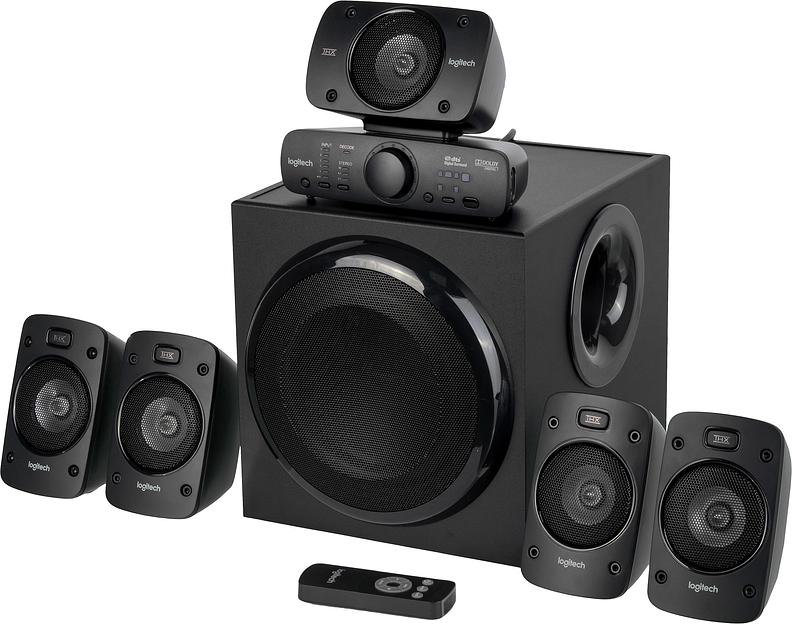 Колонки Logitech Z906 5.1 черный 1000Вт фото 1