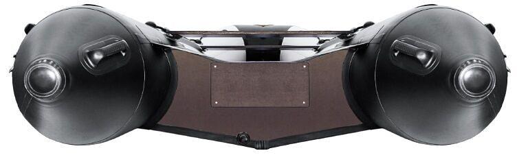 Лодка Ривьера Максима 3600 СК, 3600*1850*520 мм., цвет: серый-черный фото 3