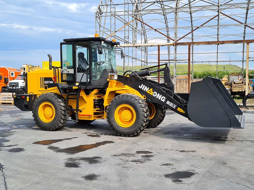Фронтальный погрузчик JGM 738 фото 5