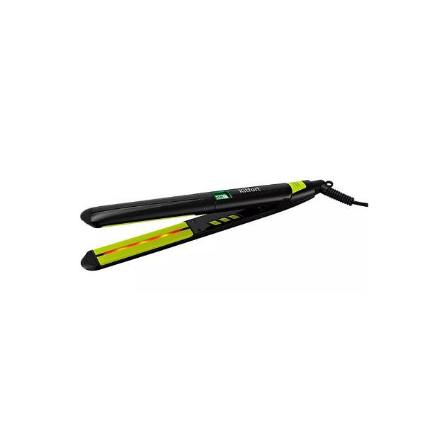 Выпрямитель для волос Kitfort КТ-3226-2 черно-салатовый фото 1