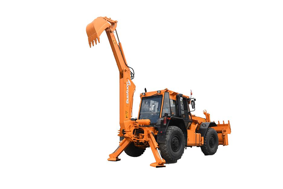 Высокоскоростной многофункциональный фронтальный погрузчик Jonyang фото 3