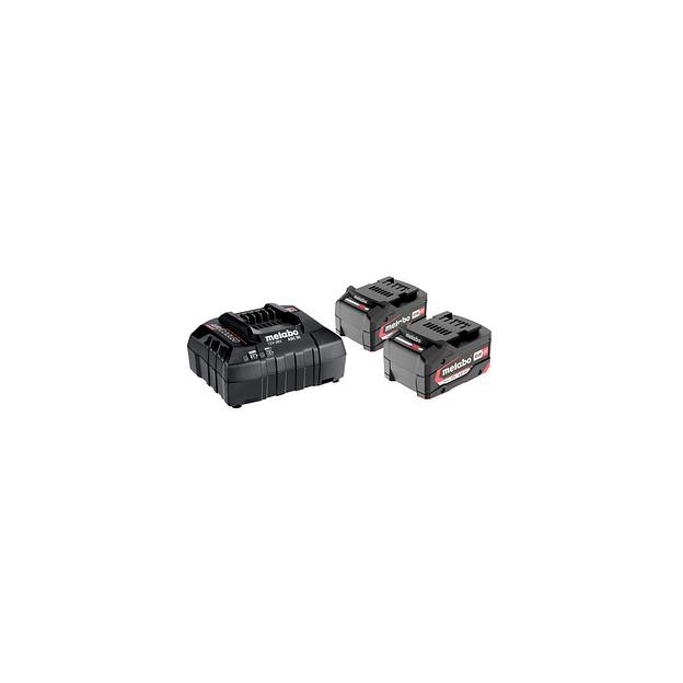 Батарея аккумуляторная METABO Basic Set 4.0 (625027000), 18В, 4Ач, Li-Ion, ЗУ в комплекте [685050000] фото 1