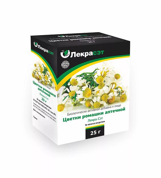 БАД «Цветки ромашки аптечной» насыпная коробка опт фото 1