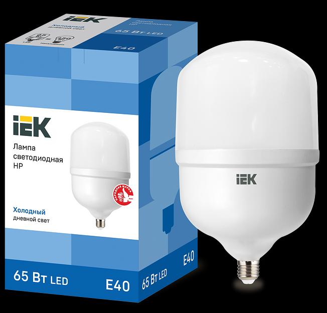 IEK LLE-HP-65-230-65-E40 Лампа светодиодная HP 65Вт 230В 6500К E40 фото 1