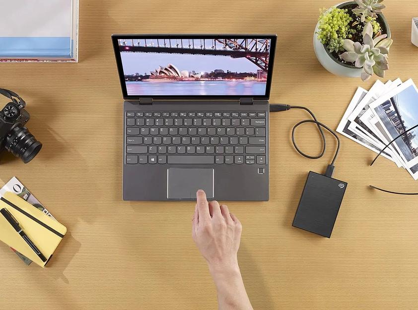 Жесткий диск Seagate USB 3.0 1TB STKY1000400 One Touch 2.5" черный фото 4