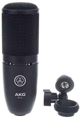Микрофон AKG P120, черный фото 1