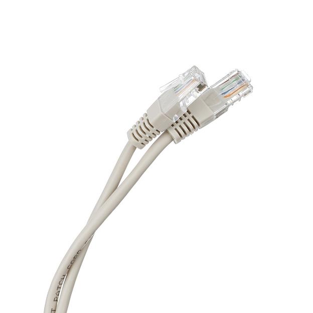 NEOMAX (NM13011-015) Шнур коммут. UTP 1.5 м, cat.5е, 24AWG, серый, LSZH многожильный фото 1
