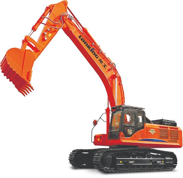 Гусеничный экскаватор «Lonking CDM6490» фото 1