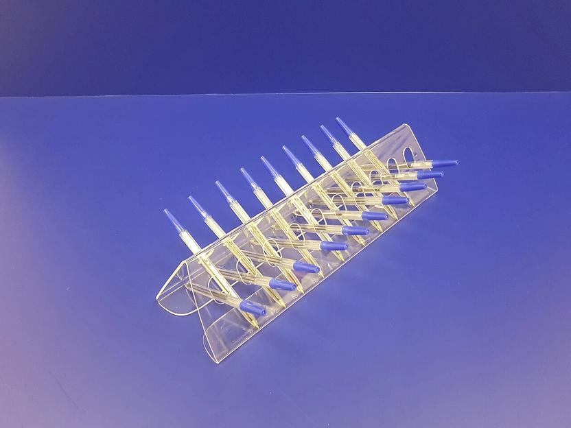 Подставка для ручек карандашей кистей 19 секции.(домик) фото 1