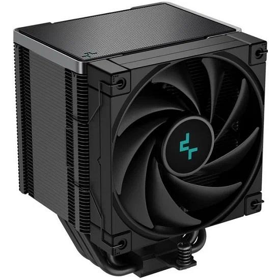 Кулер для процессора DEEPCOOL AK500 ZERO DARK LGA20XX/1700/1200/115X/AM5/AM4 (9шт/кор, TDP 240W, PWM, Fan 120mm, 5 тепл. Трубок, Copper Base, черный) RET (AK500 ZERO DARK) фото 1