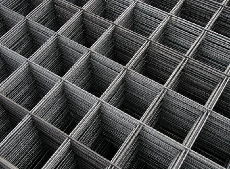 Сетка сварная 100х100 мм, диаметр 3,7 мм, раскрой 2х4 м фото 1