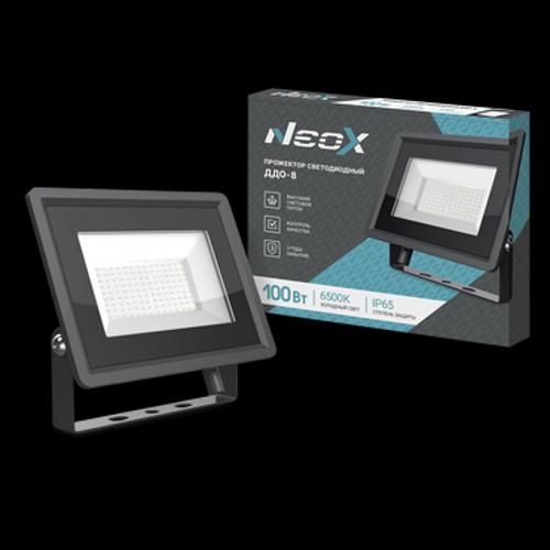 Прожектор светодиодный ДДО-8 100Вт 6500К 10000Лм 100лм/Вт IP65 NEOX фото 1