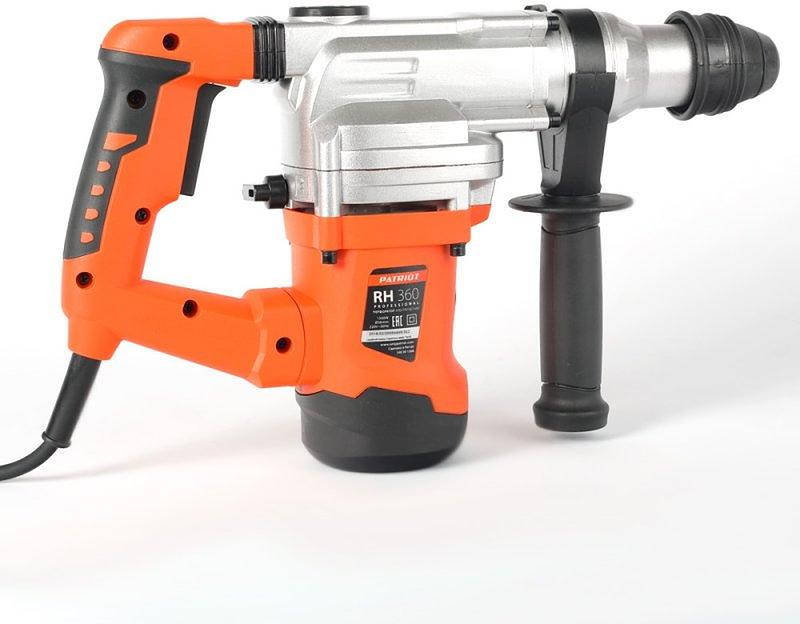 Перфоратор Patriot RH 360 патрон:SDS-plus уд.:5Дж 1300Вт (кейс в комплекте) фото 2