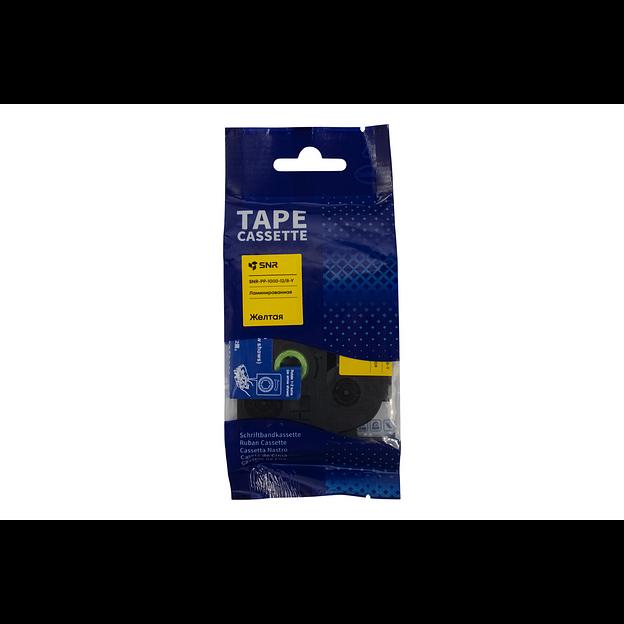 Лента для принтера SNR-HLP-1000P, 12мм, 8м, цвет желтый фото 2