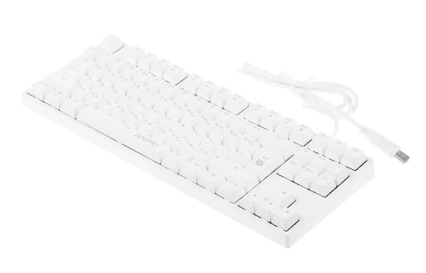 Defender Механическая клавиатура Ivory GK-579 RU, 87кн,1.5м,крас.свитчи, RGB [45579] фото 2