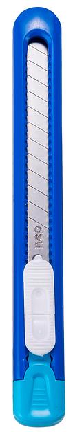 Нож канцелярский Deli E2054 шир.лез.9мм фиксатор ассорти фото 9