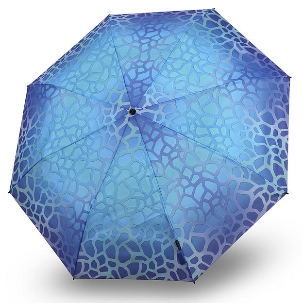 Зонт Knirps автомат T.201 Medium Duomatic HEAL BLUE UV PROTECTION 95 3201 8562 фото 1