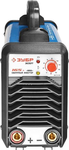 Сварочный аппарат Зубр ЗАС-Т3-165 инвертор ММА DC 6.6кВт фото 3