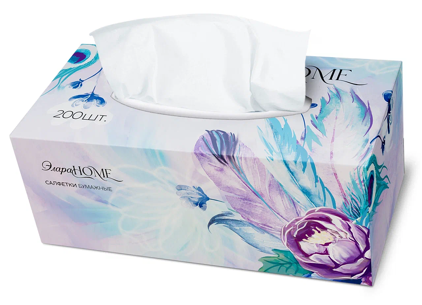 Салфетки ЭлараHome картонная пачка, опт фото 2