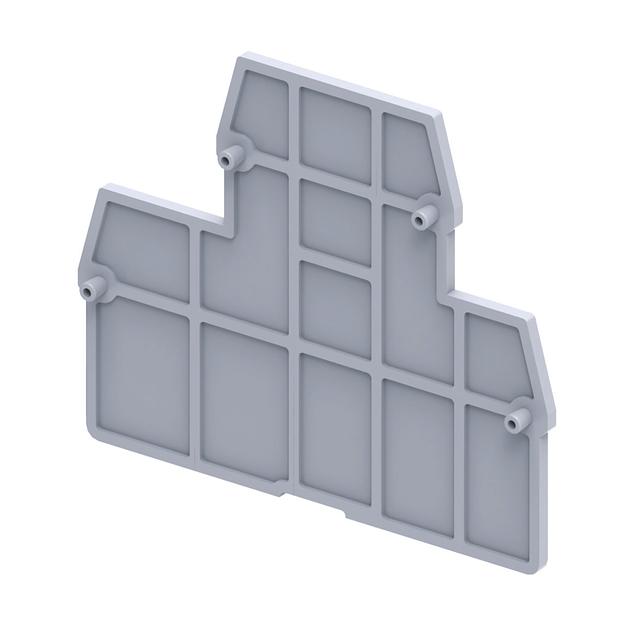 Крышка концевая OptiClip EPCDL4UN для клемм CDL4UN фото 1