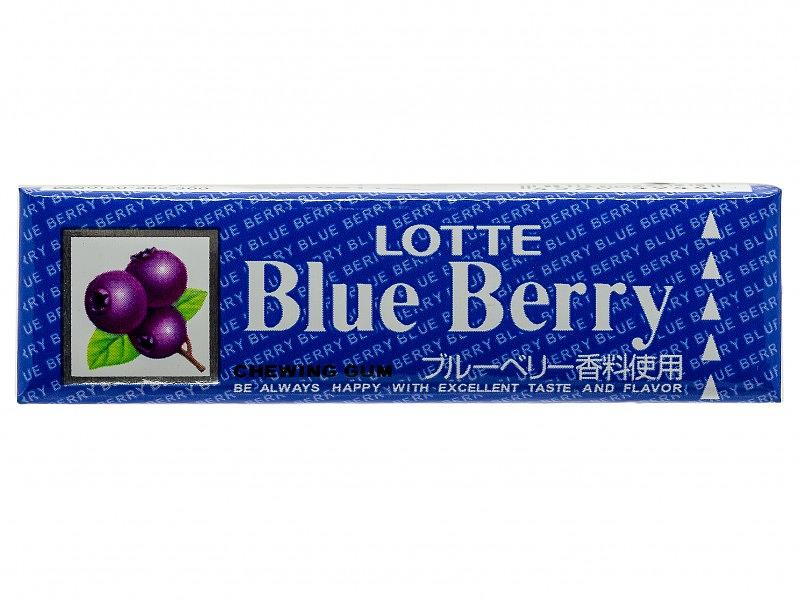 Резинка жевательная «Голубика», Lotte ОПТ фото 1
