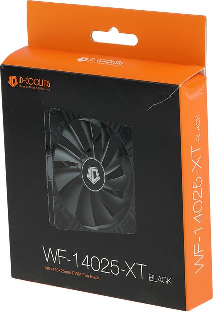 Вентилятор ID-COOLING WF-14025-XT BLACK, 140мм, Ret фото 10